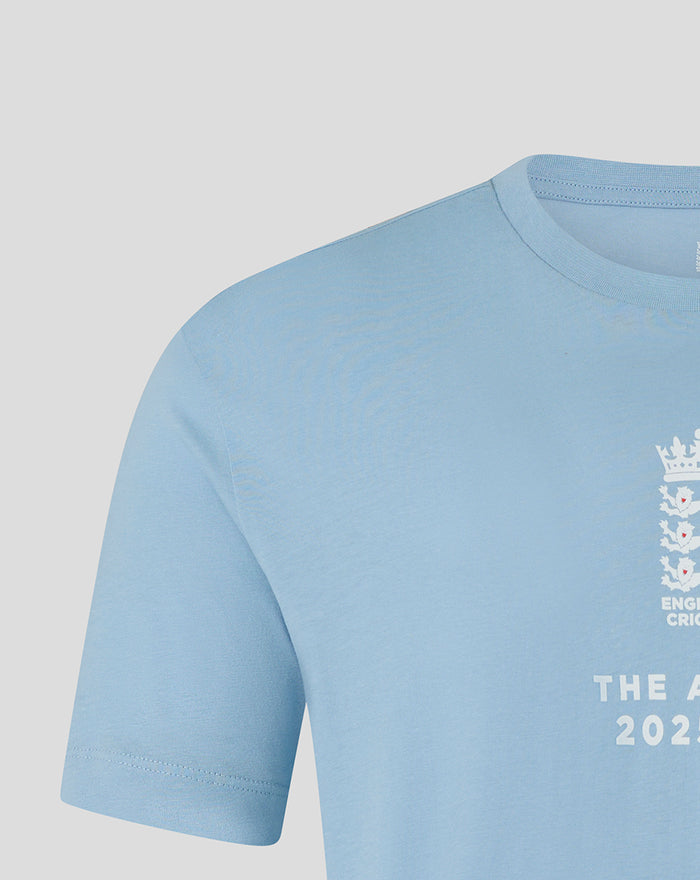 Adults 25/26 Essentials Ashes T-Shirt - Light Blue