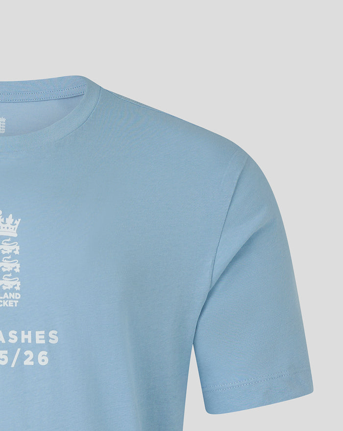 Adults 25/26 Essentials Ashes T-Shirt - Light Blue