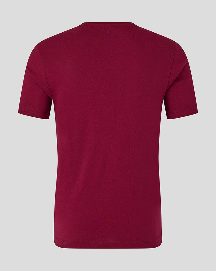 Adults 25/26 Essentials Ashes T-Shirt - Burgundy