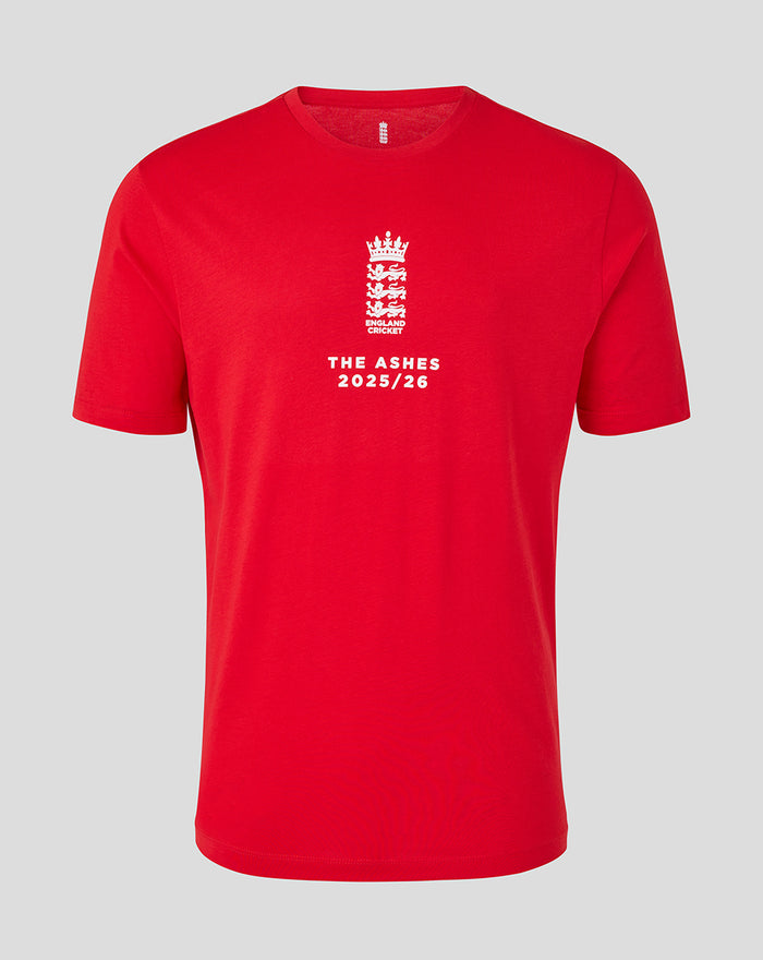 Adults 25/26 Essentials Ashes T-Shirt - Red