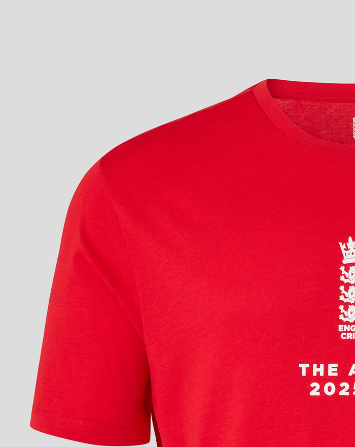 Adults 25/26 Essentials Ashes T-Shirt - Red
