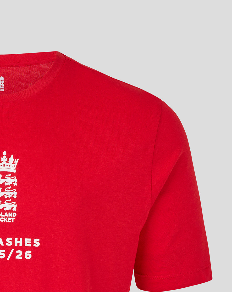 ADULTS 25/26 ESSENTIALS ASHES TEE - RED