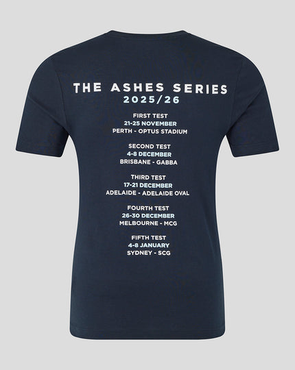 ADULTS 25/26 ASHES TOUR TEE - NAVY