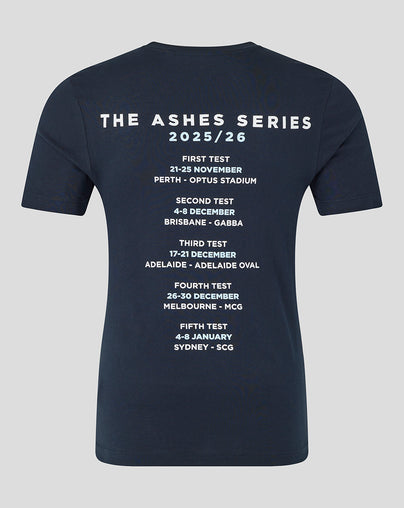 ADULTS 25/26 ASHES TOUR TEE - NAVY