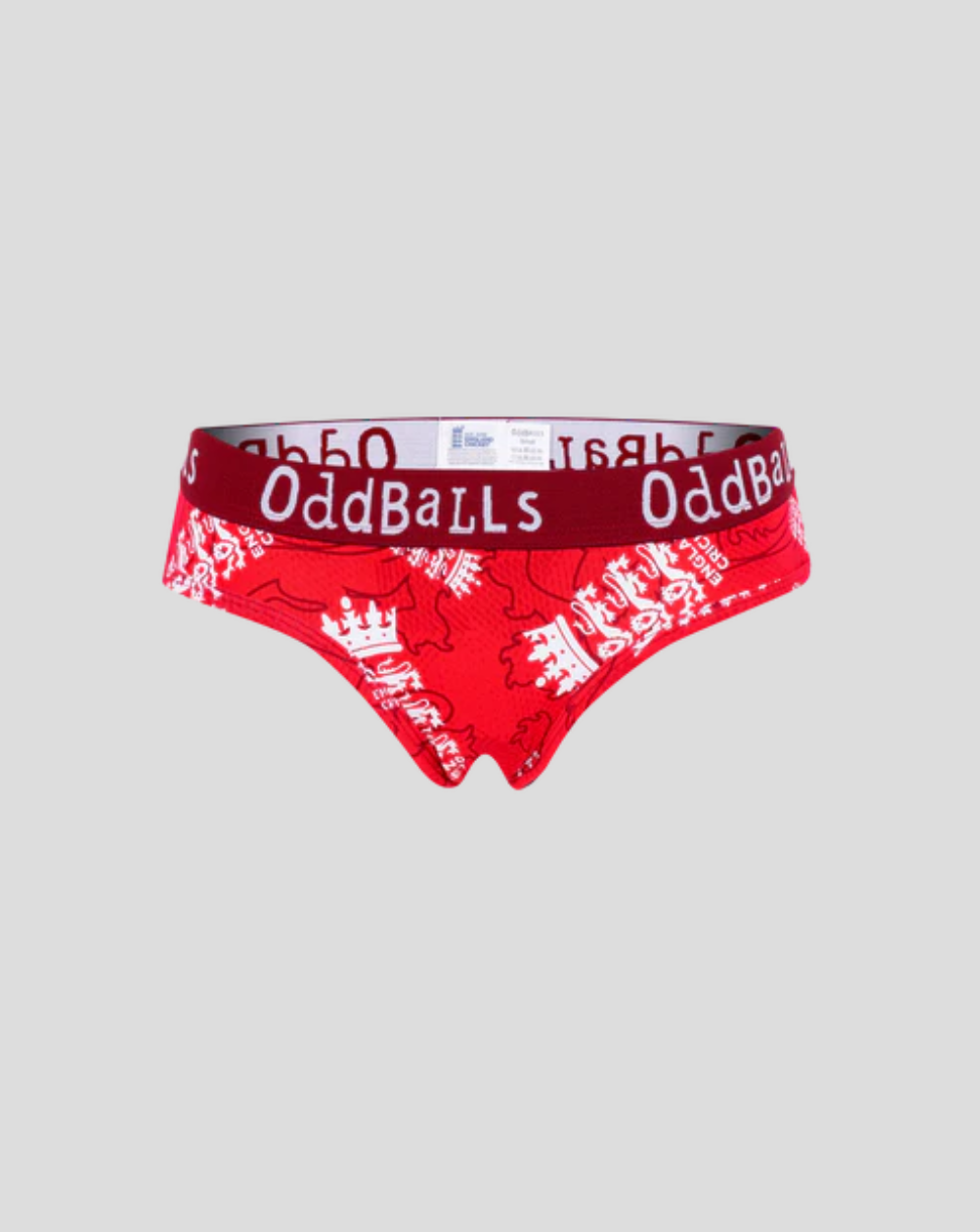 ECB Ladies Brief - Red