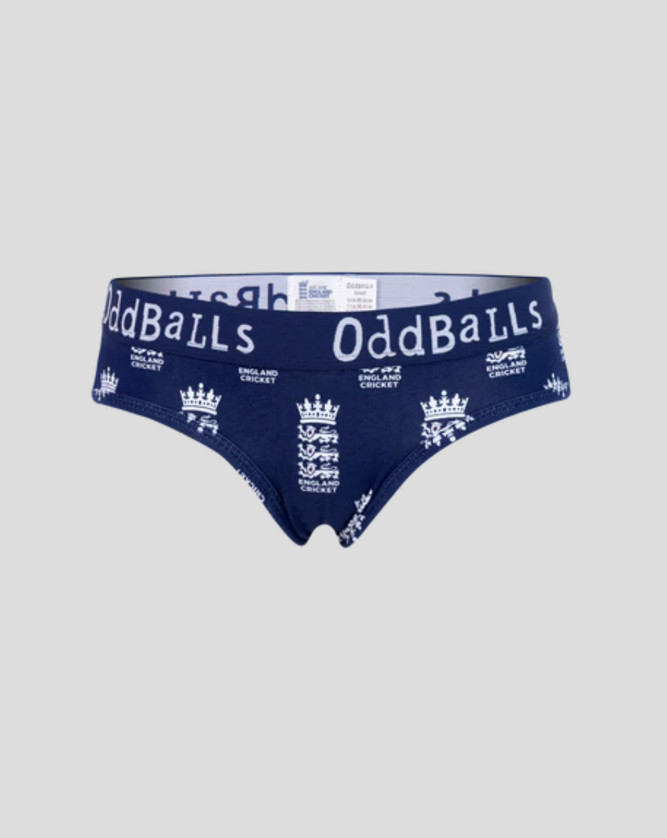 England Cricket  Ladies Brief - Navy