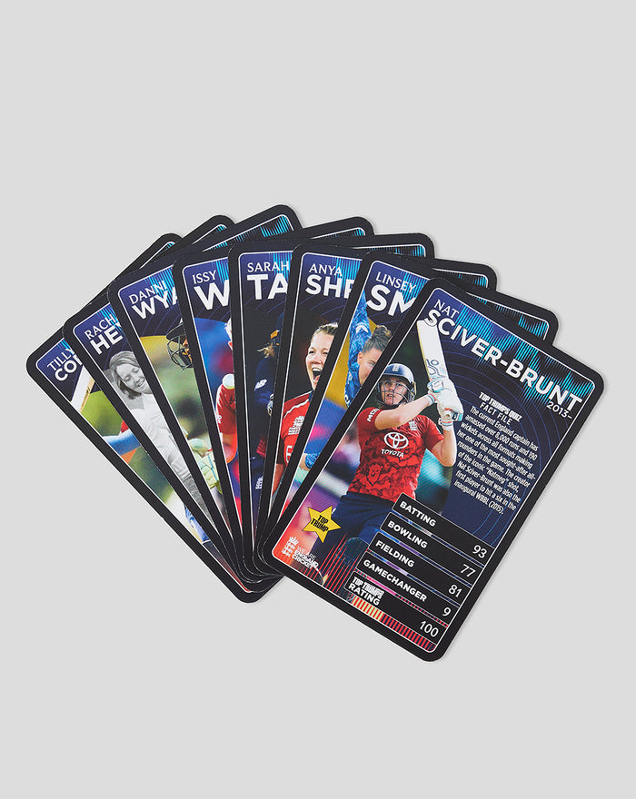 ICC England Cricket Women's Top Trump Cards
