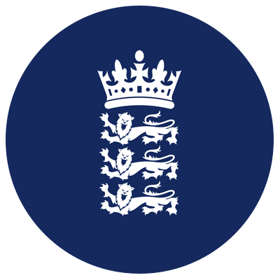 Dark blue square with a white royal crown emblem used for item personalisation