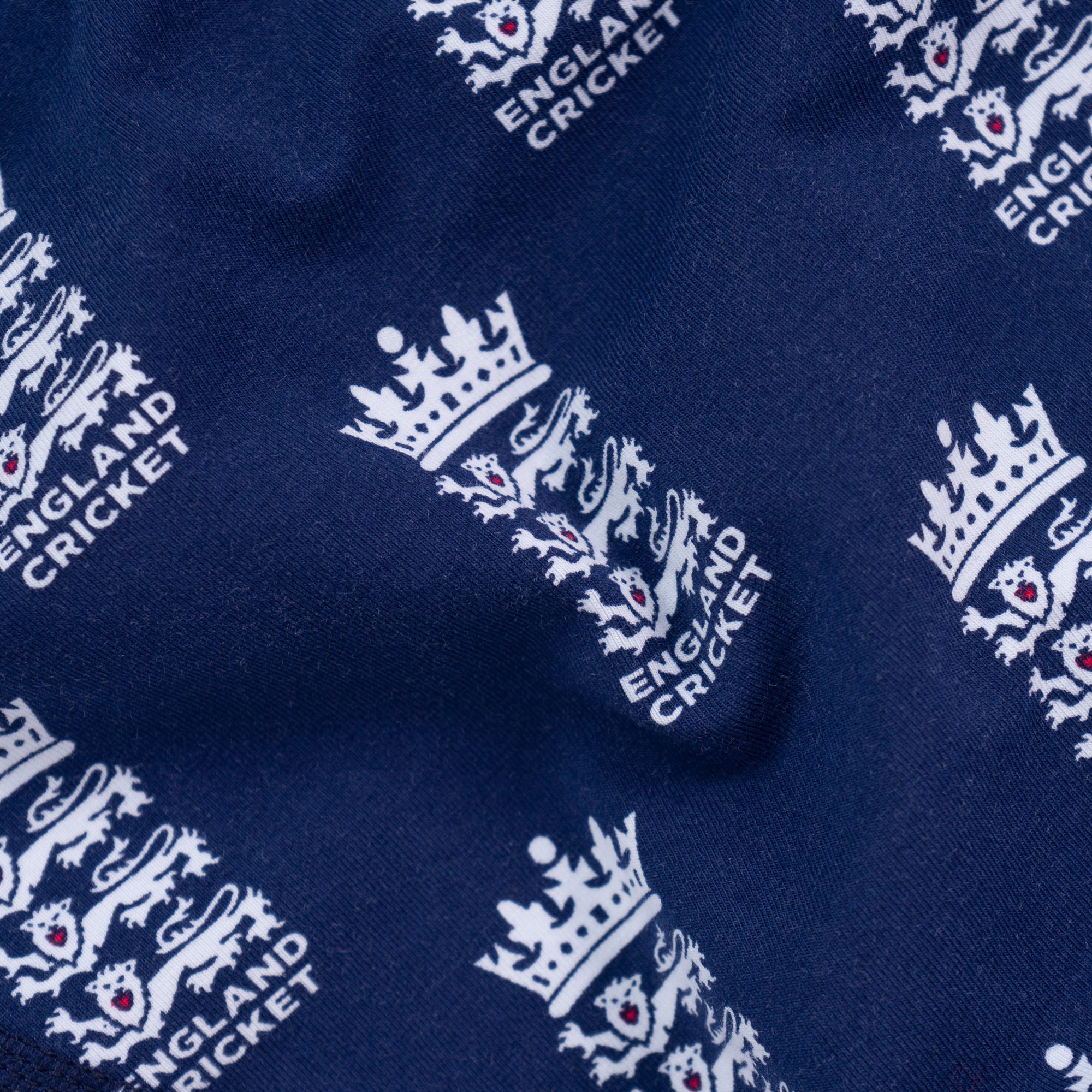 England Cricket Junior Boxer Shorts - Navy