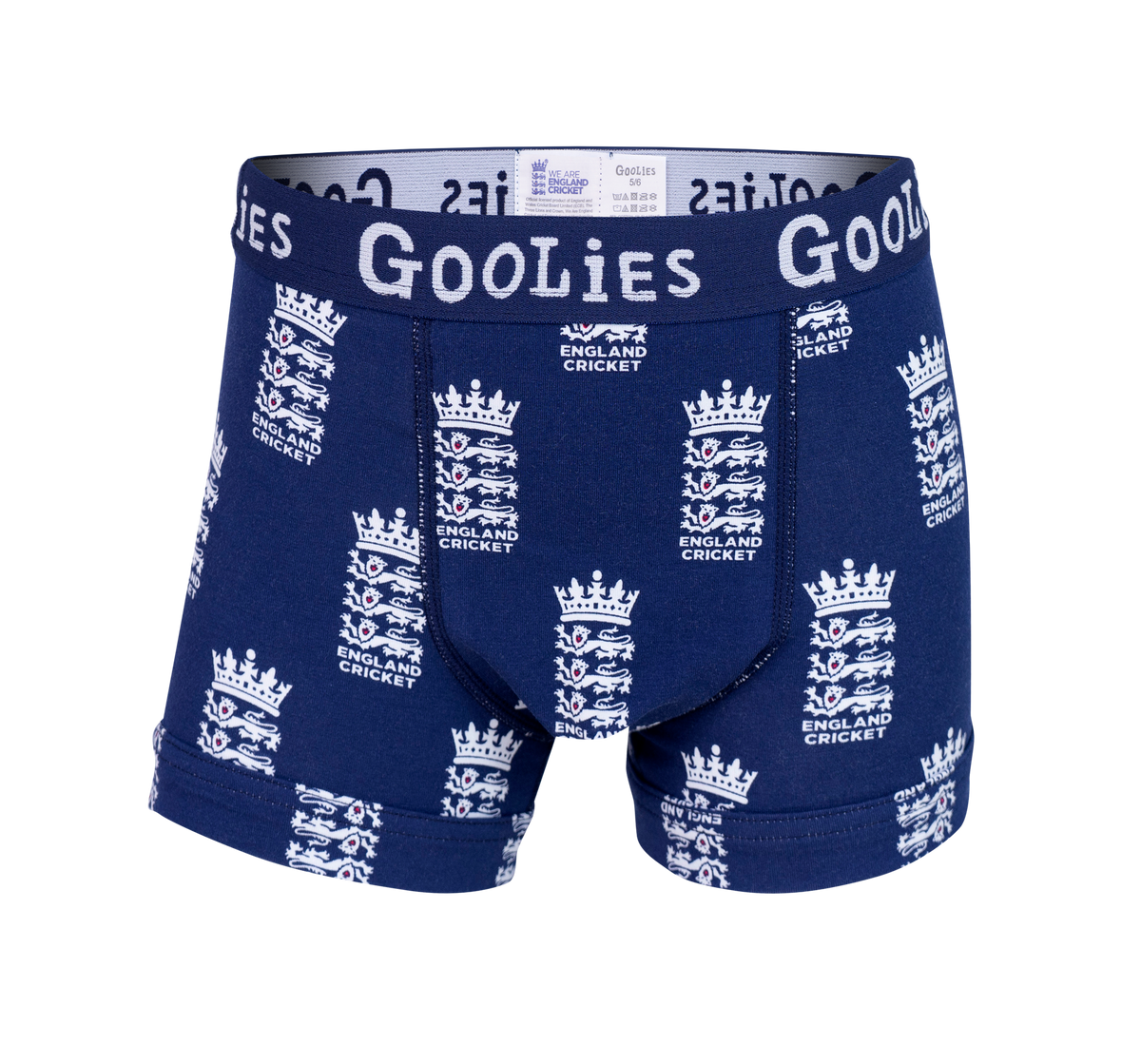 England Cricket Junior Boxer Shorts - Navy