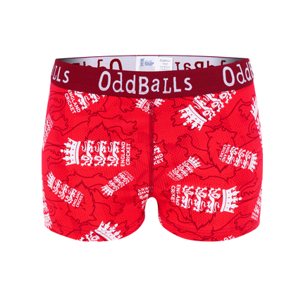 England Cricket Men's Boxer Short - Red