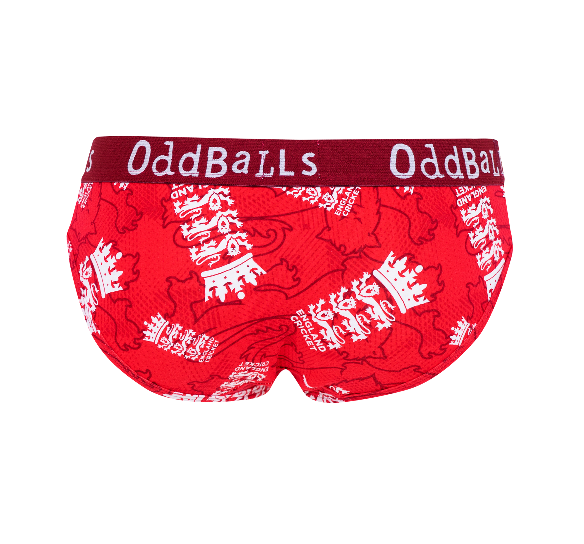 OddBalls Wales Rugby Ladies Brief