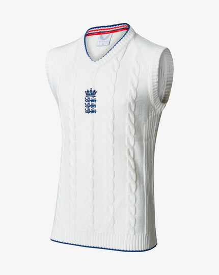 England Cricket Sleeveless Knitted Sweatshirt