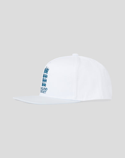 White England Cricket Snapback