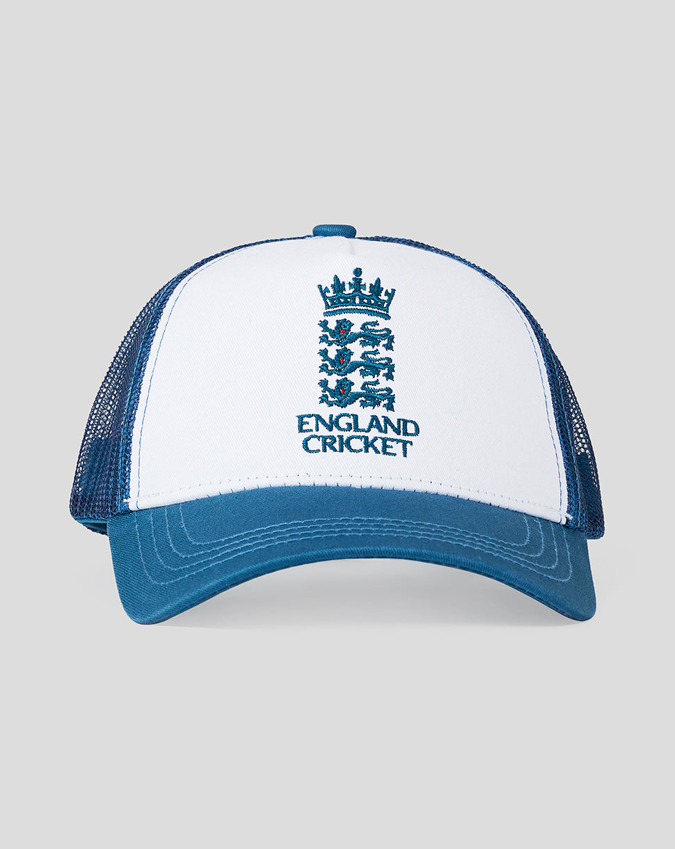 England Cricket Snapback Mesh Cap - Navy