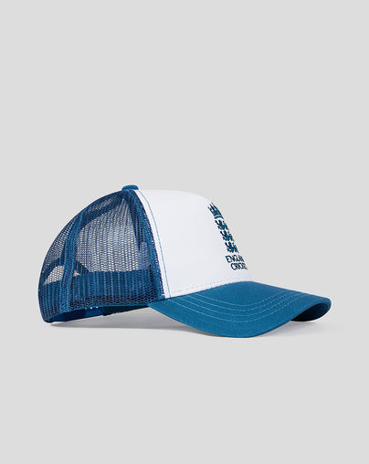 England Cricket Snapback Mesh Cap - Navy